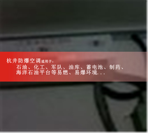 蓄电池室防爆空调机案例图