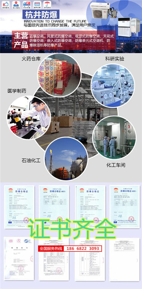 制造业防爆空调机banner图