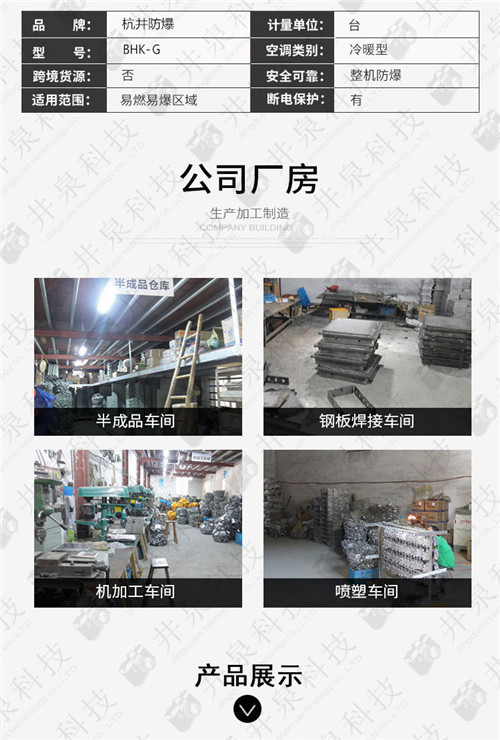 药厂防爆空调机案例图