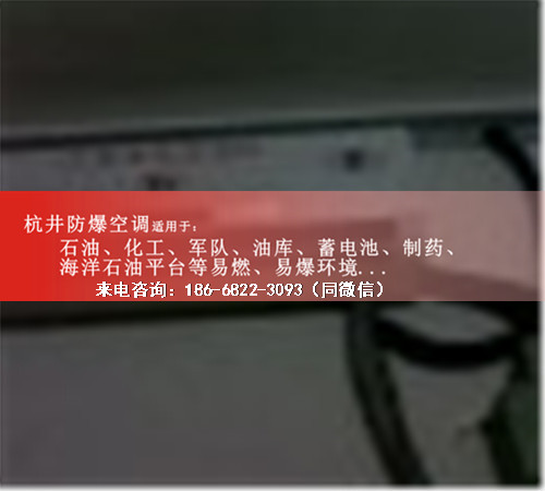 蓄电池室防爆空调机案例图